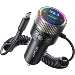 Joyroom 60W Bluetooth 5.4 FM Transmitter Car Adapter: $11.99