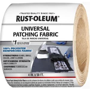 Rust-Oleum Roof Patching Fabric Tape 4" x 50': $10.20 Rust-Oleum Roof Patching Fabric Tape 4" x 50': $10.20