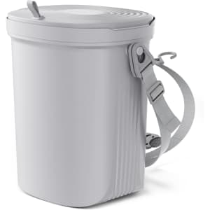 Waretary 2-Gallon Silicone Car Trash Can w/ Lid: $16.99
