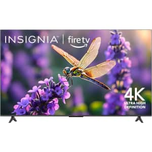 Insignia F50 Series NS-65F501NA24 65" 4K HDR QLED UHD Smart TV: $279.99