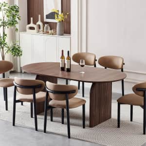Tviorst 70.87" Oval Dining Table: $99.99