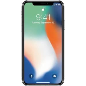 Refurb Unlocked Apple iPhone X 256GB Phone: $126
