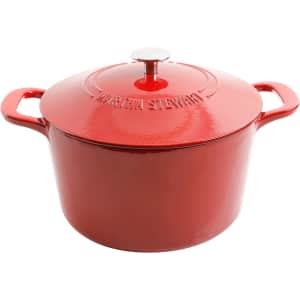 Martha Stewart Gatwick 7-Qt. Enamel Cast Iron Dutch Oven: $49.99
