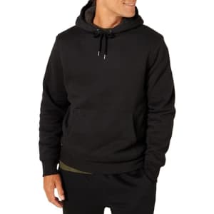 Amazon Essentials Men's Sherpa Pullover Hoodie: $24 w/ Prime