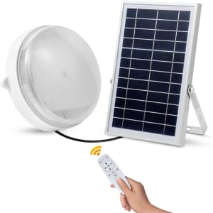 Malitupy 1,000 Lumen Durable Solar Shed Light: $19.99