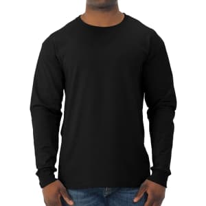 Jerzees Men's Dri-Power Long Sleeve Tee: $5.75
