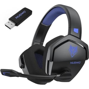 NUBWO G06 Dual Wireless Gaming Headset: $9.99
