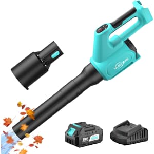 Yardcare Cordless Leaf Blower with Battery and Charger: $50 w/ Prime