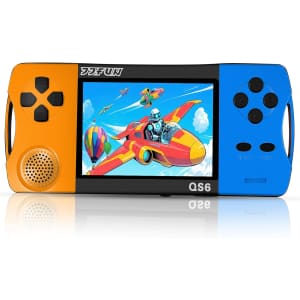 Snonbros 3.2" Rechargeable Handheld Game Console: $24.48