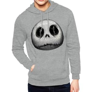 Disney The Nightmare Before Christmas Men's Jack In Thought Hoodie: $7.65