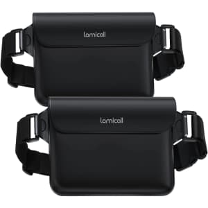 Lamicall Waterproof Fanny Pack 2-Pack: $8.99