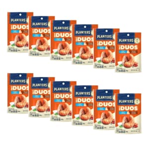 Planters Nut Duos Ranch Almonds & Buffalo Cashews 12-Pack: $20