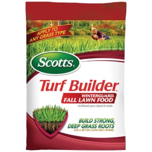 Scotts Turf Builder WinterGuard Fall Lawn Food 32-lb. Bag: $44