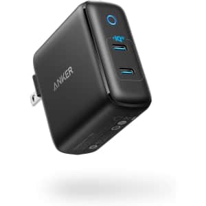 Anker 40W 2-Port PIQ 3.0 USB C Charger: $16