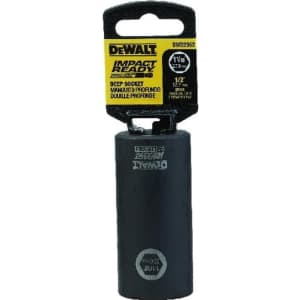 DeWalt 1-1/16" Impact Ready Deep Socket for 1/2" Drive: $8.31