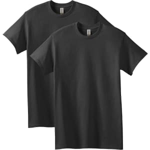 Gildan Men's Heavy Cotton T-Shirt 2-Pack: $10