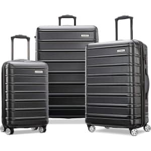 Samsonite Omni 2 3-Piece Hardside Expandable Spinner Luggage: $226