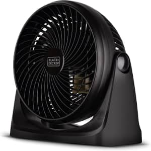 Black + Decker 7" Portable Turbo Fan: $12