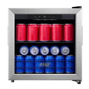 Arctic King 48-Can Stainless Steel Beverage Fridge & Cooler: $89