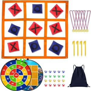 2-in-1 Outdoor Family Party Games: $11.40
