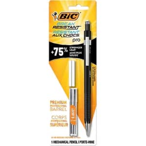 BIC Break-Resistant Pro #2 Hard Lead Mechanical Pencil: $5.99