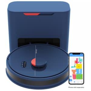 bObsweep Dustin Wi-Fi Self-Emptying Robot Vacuum & Mop: $190