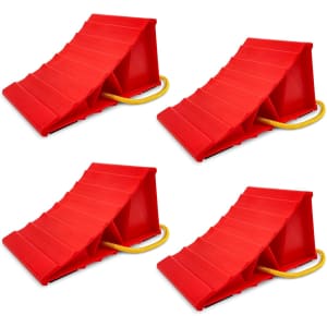 Roblock Wheel Chocks 4-Pack: $16 Roblock Wheel Chocks 4-Pack: $16