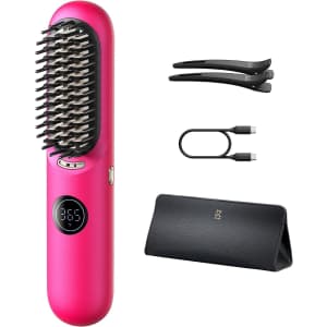 Fanttik Solo I10 Cordless Hair Straightener Brush: $47.99