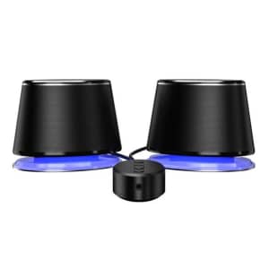 Amazon Basics Bluetooth & USB Computer Speaker: $10