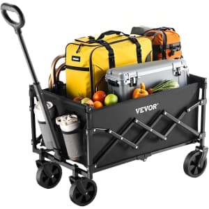 Vevor Collapsible Folding Wagon: $29 Vevor Collapsible Folding Wagon: $29