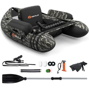 Goplus Inflatable Fishing Float Tube: $139.99