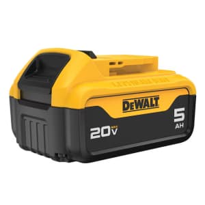 DeWalt 20V MAX 5A Battery at Lowe's: Free w/ power tool purchase