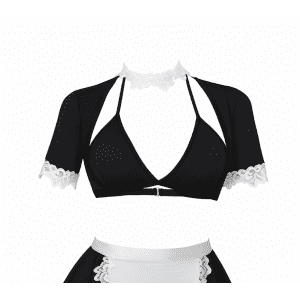 Avidlove 6-Piece Lingerie Maid Outfit: $9.09