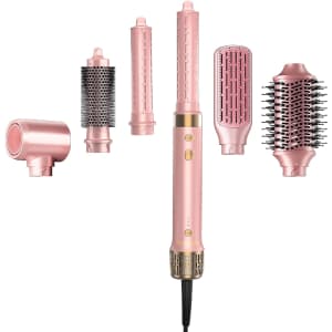 Mythsight 6-in-1 Hair Dryer Brush w/ Travel Bag & Heat-Resistant Glove: $59.99 Mythsight 6-in-1 Hair Dryer Brush w/ Travel Bag & Heat-Resistant Glove: $59.99