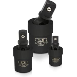 Neiko Impact Universal Joint-Socket Swivel 3-Piece Set: $15