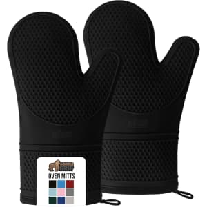 Gorilla Grip Soft Silicone Oven Mitts: $16