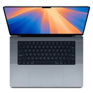 Refurb Apple MacBook Pro M1 Pro 16.2" Laptop (2021): $804