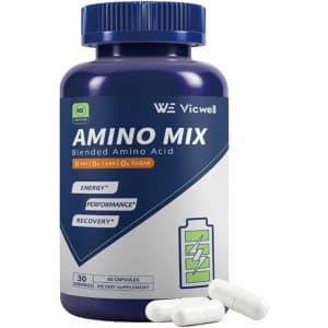 Vicwell Amino Acid 90-Capsule Bottle: $8.99