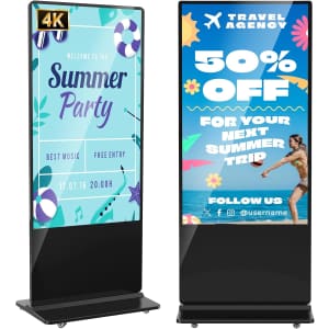 65" 4K Digital Signage with Player Box: $949.50