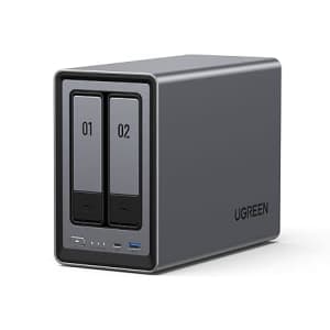 Ugreen NASync DXP2800 Diskless 2-Bay NAS 8GB RAM: $280 Ugreen NASync DXP2800 Diskless 2-Bay NAS 8GB RAM: $280