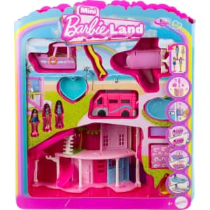 Barbie Mini BarbieLand DreamHouse & 3-Vehicle Playset: $14.99