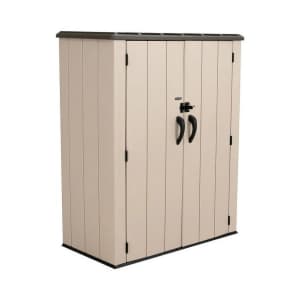 Lifetime 27.5" Vertical Outdoor Storage Shed: $290
