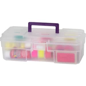 Akro-Mils 12" ProBox Plastic Art Supply Box: $10