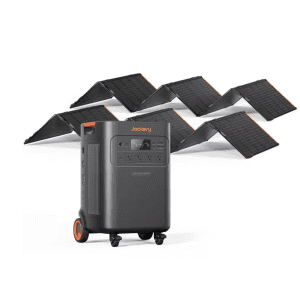 Jackery Explorer 5000 Plus Solar Power Station + SolarSaga 500 X Solar Panel 2-Pack: $4,599