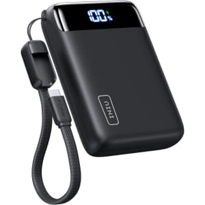 INIU 20,000mAh 22.5W Portable Charger with USB-C: $15.28