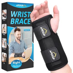 Apexup Carpal Tunnel Wrist Brace: $9.09