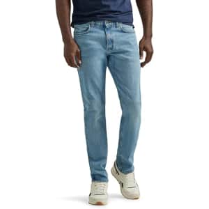 Lee Men's Legendary Athletic Taper Jeans: $21