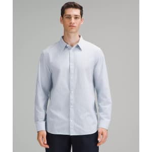 lululemon Men's New Venture Classic-Fit Long-Sleeve Shirt: $59 lululemon Men's New Venture Classic-Fit Long-Sleeve Shirt: $59