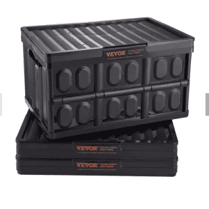 Vevor 45L Collapsible Storage Bins: $33 Vevor 45L Collapsible Storage Bins: $33