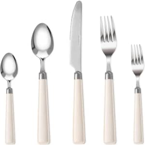 Carote 20-Piece Silverware Set: $12